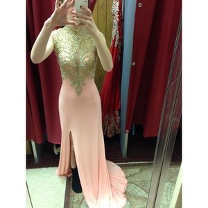 CLARISSE PROM DRESS (OPEN BACK)